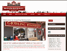 Tablet Screenshot of graylingrestaurant.com